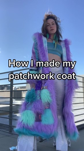 DIY Patchwork Coat Making Process