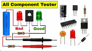 All Component Tester // How To Make All In One Tester... | Tech help Fan Club