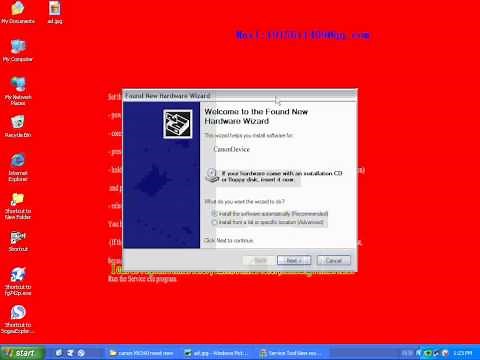 canon MX340 reset Waste ink 5B00