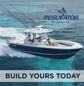 “In a stacked ocean, a Regulator is the only center console we would want to be on.” – Reel Pipes Fishing Team | Regulator Marine