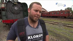 39K views · 204 reactions | Catch Up: An Adelaide strongman’s world-record attempt – pulling a 200-tonne train. Paul Makin reports. More info: https://tinyurl.com/y8qgvswm #TTAdelaide | Today Tonight Adelaide | Facebook