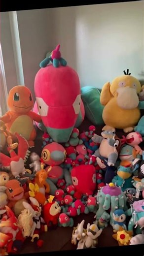 The Ultimate Pokemon plush collection