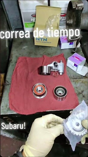 Hard time!correa de tiempo subaru #automobile #mechanic #mechaniclife #timingbelt #carcare