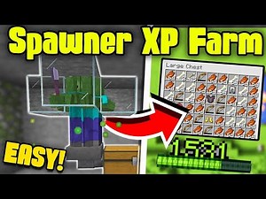 Easiest Spawner Xp Farm in Minecraft 1.21 !