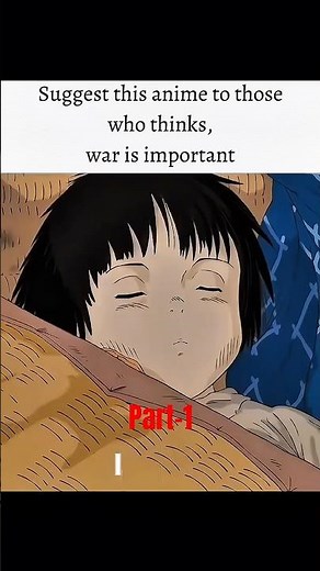 Setsuko's dea*h🥺🫣 (Part-1)|| "Grave of the Fireflies"|| #shortvideo #shorts #anime #fyp