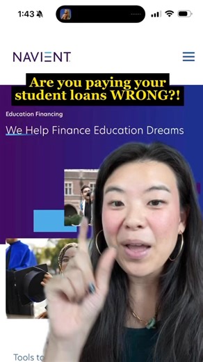 432K views · 3.1K reactions | The student loan system is meant to confuse you! Here’s how you can pay your debt off smarter! #money #finance #financialfreedom #debt #studentloans #studentdebt #loan #repayment #save #savemoney | Your Rich BFF | Facebook