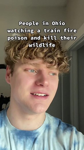 If yall don’t know about the ohio train crash and subsequent chemical fire, where you been? #ohio #trainfire #wildlife #onlyinohio @dylan.page