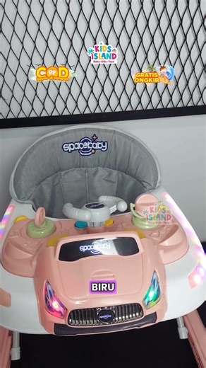 This Space Baby 308 baby walker is for you, moms! It's simple yet fully functional🥰💞