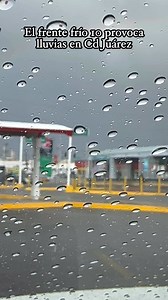 Clima agradable en Ciudad Juárez este domingo con lluvias y bajas temperaturas. 💦☔️🌈 | Soy Juárez