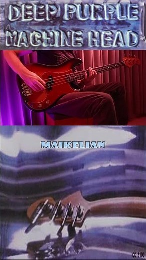 Deep Purple Highway Star Maikelian´s short cover album #bass #music #bassplayer