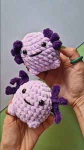 Minis - Mushrooms and Axolotls ✿ #plushies