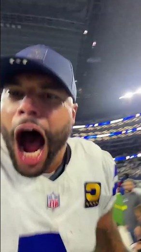 Cowboys Dak Prescott fired up after tying biggest comeback in Dallas history beating Eagles