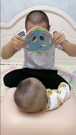 Interactive Baby Face-Changing Book for Fun Learning#babytoys #babylearning