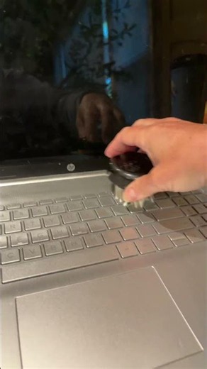 Germ Geek Keyboard Cleaner with built in brush-Easy to Use