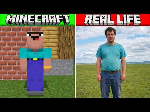 Minecraft JJ vs Real JJ – Shockingly Similar!