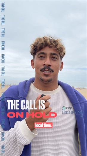 25K views · 56 reactions | The EDP Global #EriceiraPro is ON HOLD. Sammy has the update. Check back at 5:00 PM WEST for updates on the next call. Estrella Galicia Portugal Visit Portugal | World Surf League | Facebook