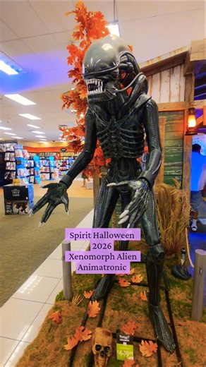 Spirit Halloween 2026 Xenomorph Alien Animatronic #shorts