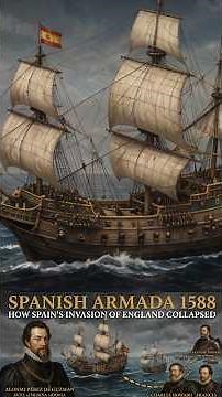 Spanish Armada 1588: How Spain's Great Invasion of England Collapsed | Epic Battles