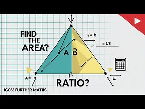 "Find Area Using Vectors | Triangle & Ratio Problems (IGCSE Further Maths)"