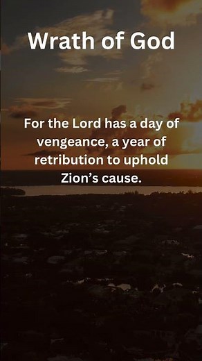 "Isaiah 34:8 | The Day of the Lord's Vengeance | Understanding Divine Justice #graceandpeace #love