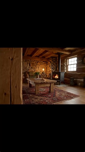 95K views · 5.8K reactions | This Cabin Is Like a Dream Come True! Escape to a cozy cabin this winter for the perfect winter getaway. Enjoy the nature sounds while relaxing in a rustic cabin in the woods. The fireplace will keep you warm and add to the cozy vibes. | Mountain Cabin | Facebook