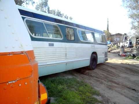 Vintage 1959 GM LAMTA/SCRTD Transit Bus