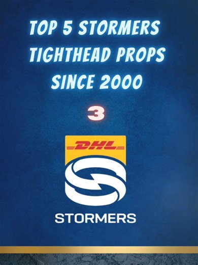 Top 5 Stormers Tighthead Props Since 2000