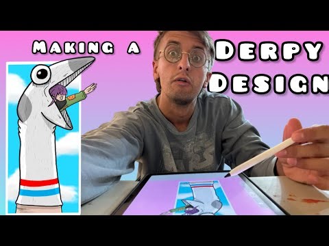 Making An Epic Illustration In My Derpy Style
