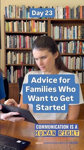 🤝 Typing to Communicate: Advice for Families Who Want to Get Started