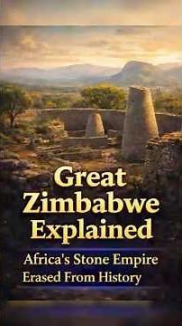 Great Zimbabwe Explained | Africa’s Stone Empire Erased From History