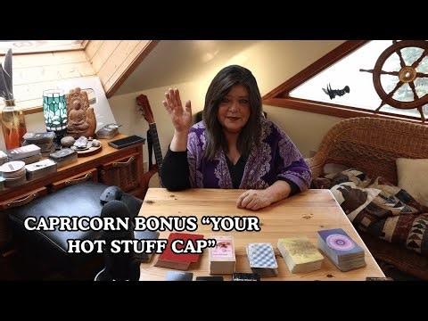 CAPRICORN BONUS 🌹"YOUR HOT STUFF CAP"⚡ PPL FIND YOU HIGHLY ATTRACTIVE, GORGEOUS! BRING IT ON!