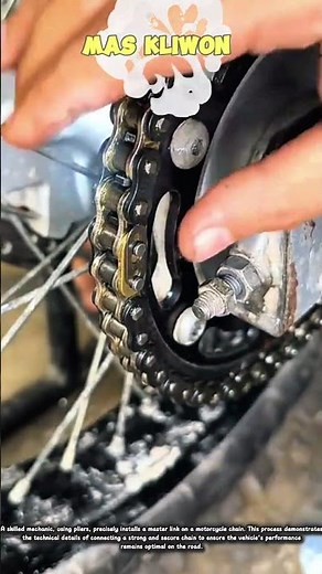 How to install the chain link manually