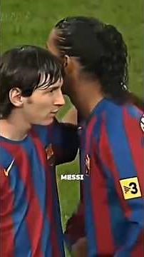 Messi and Ronaldinho ～two fantasistas～ 「メッシとロナウジーニョ、2人のファンタジスタの関係が美しい」