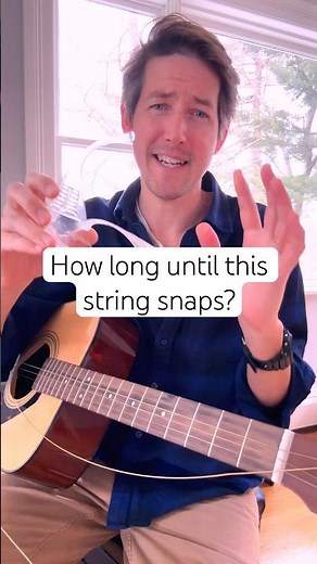 When will this guitar string snap? (Part 3) #shorts #guitar