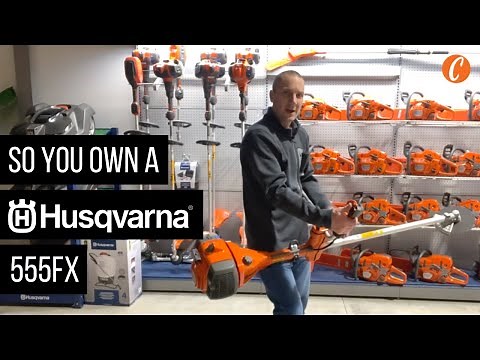 So You Own A...Husqvarna 555FX Forestry Clearing Saw