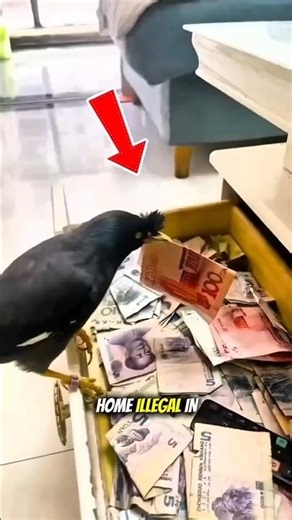 Why is keeping a crow at home illegal? #crow #smartanimals #animals #animalfacts #animal