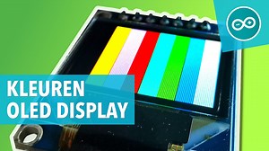 Les 25 - SSD1331 kleuren OLED display (SPI)