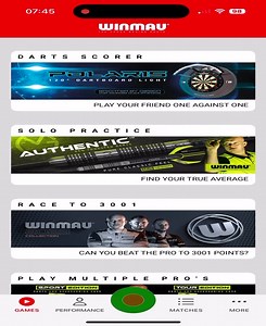 🎯| Play the Pro Darts Scorer Now available on Android and Apple ⏭️ https://bit.ly/494nFHf | Winmau Darts