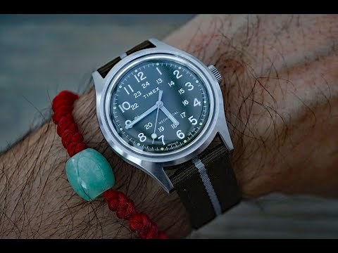 The Timex Mk1 Mechanical vintage inspired military watch