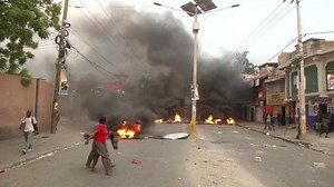 Haiti protests turn violent