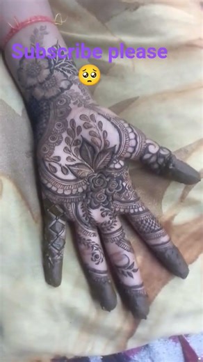Beautiful Mehndi designs tutorial ❤️🌺💞 #bridal #mehandi #hina #heena #mehandi