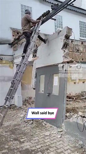 Demolition Fail! Wall Falls But This Door Refuses to Budge 😂|| Heartsome 💖
