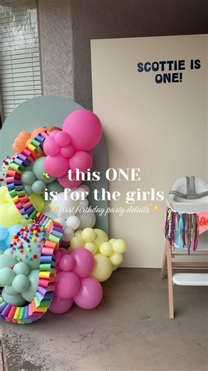 The cutest party theme for the sweetest, smiley Scottie girl 🩷🎊 This ✨ONE✨ is for the girls was the perfect (and unique) theme especially considering our friend group mainly consists of girls/daughters! Forever grateful for @BAB Parties LLC for making my vision come to life!!! They did Charlie’s first and second birthday and it’s the best service to be able to just be present and enjoy party day while they take care of all decor, set up, and take down! I literally just sent my Pinterest board 