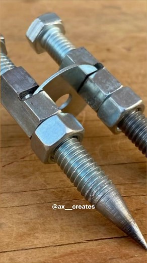 6.8M views · 73K reactions | AX Creates official Handy Simple diy idea!! #fyp #viralreels #fypシ #trend #viralreels #technology #woodworking #metal #tips #diy | AX Creates | Facebook