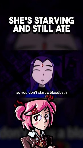 Natsuki vs Raven RAP BATTLE (DDLC vs Teen Titans)