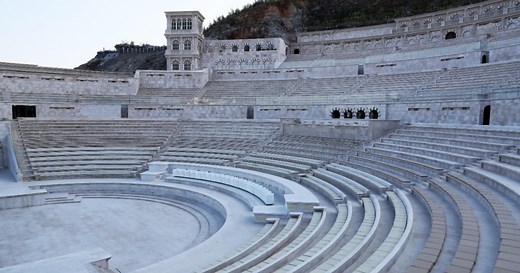 Inside Sharjah's spectacular Khor Fakkan amphitheatre – in pictures | The National