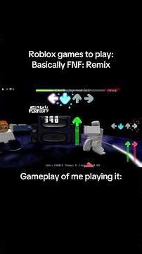 Roblox games to play: Basically FNF: Remix (Inspired by Friday Night Funkin') #roblox #fnf #fyp #yes