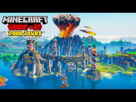 J'ai SURVÉCU 7000 Jours sur Minecraft HARDCORE ❤️‍🔥