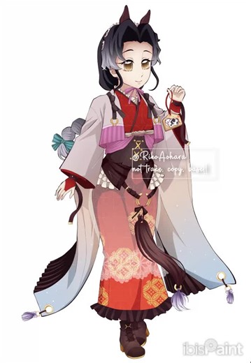 Speed Paint of Kimetsu no Yaiba Characters