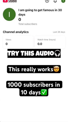 Use this audio to get more subscribers #shorts
